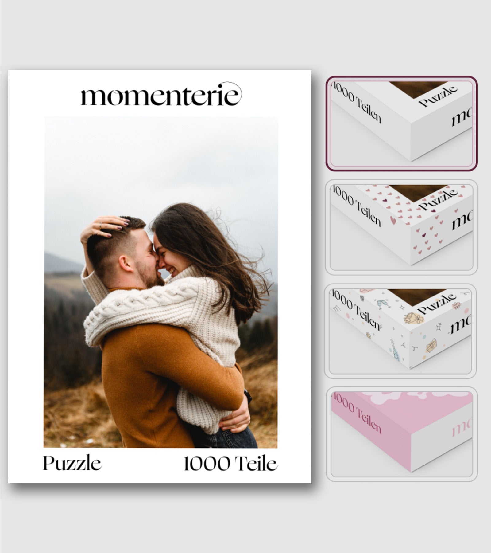 Personalisiertes Fotopuzzle – hochwertiges Puzzle mit eigenem Foto als kreatives und individuelles Geschenk, ideal für Familie, Freunde oder Partner