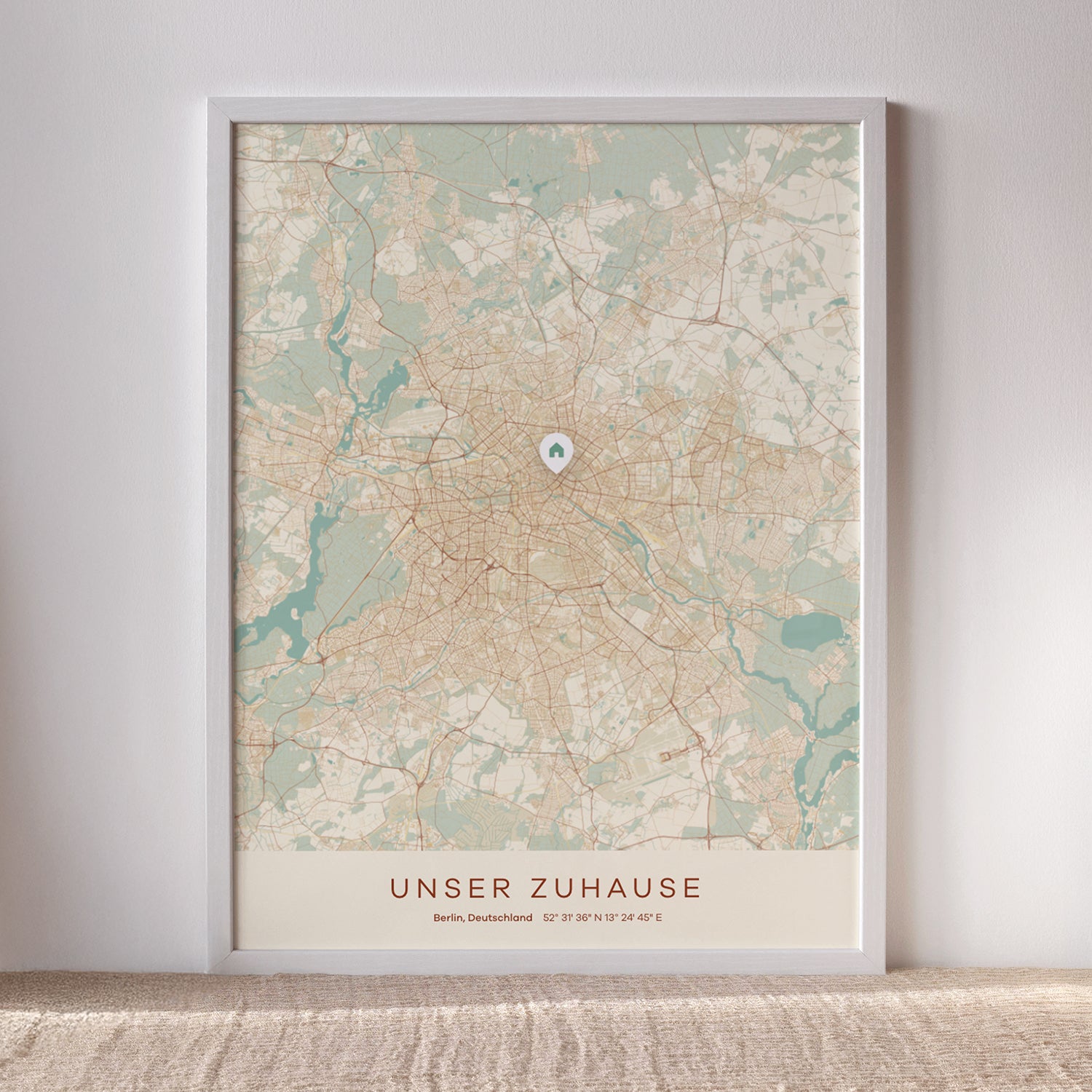 Stadtkarte – Unser Zuhause